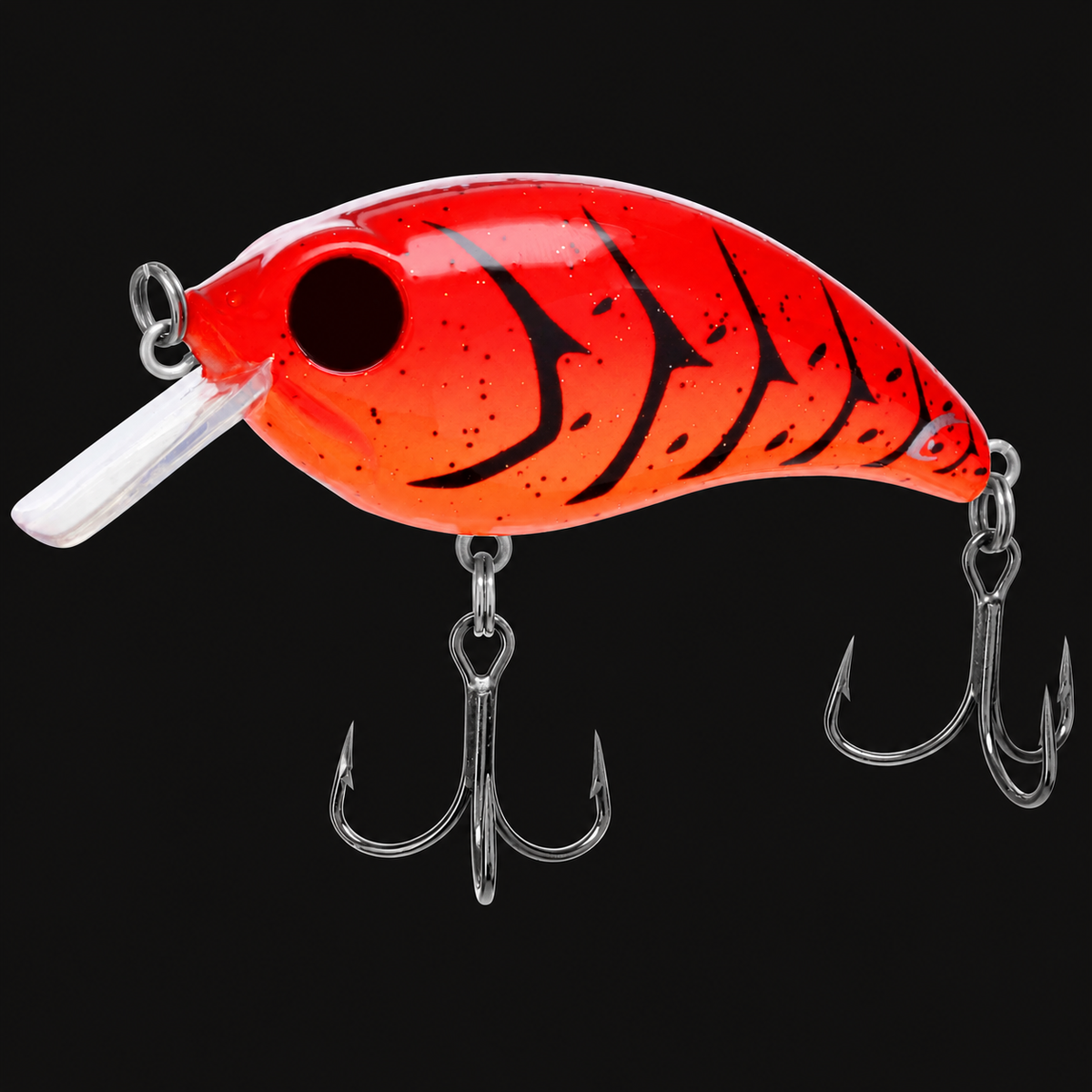Bill Lewis ATV fishing lure in Fire Truck Craw