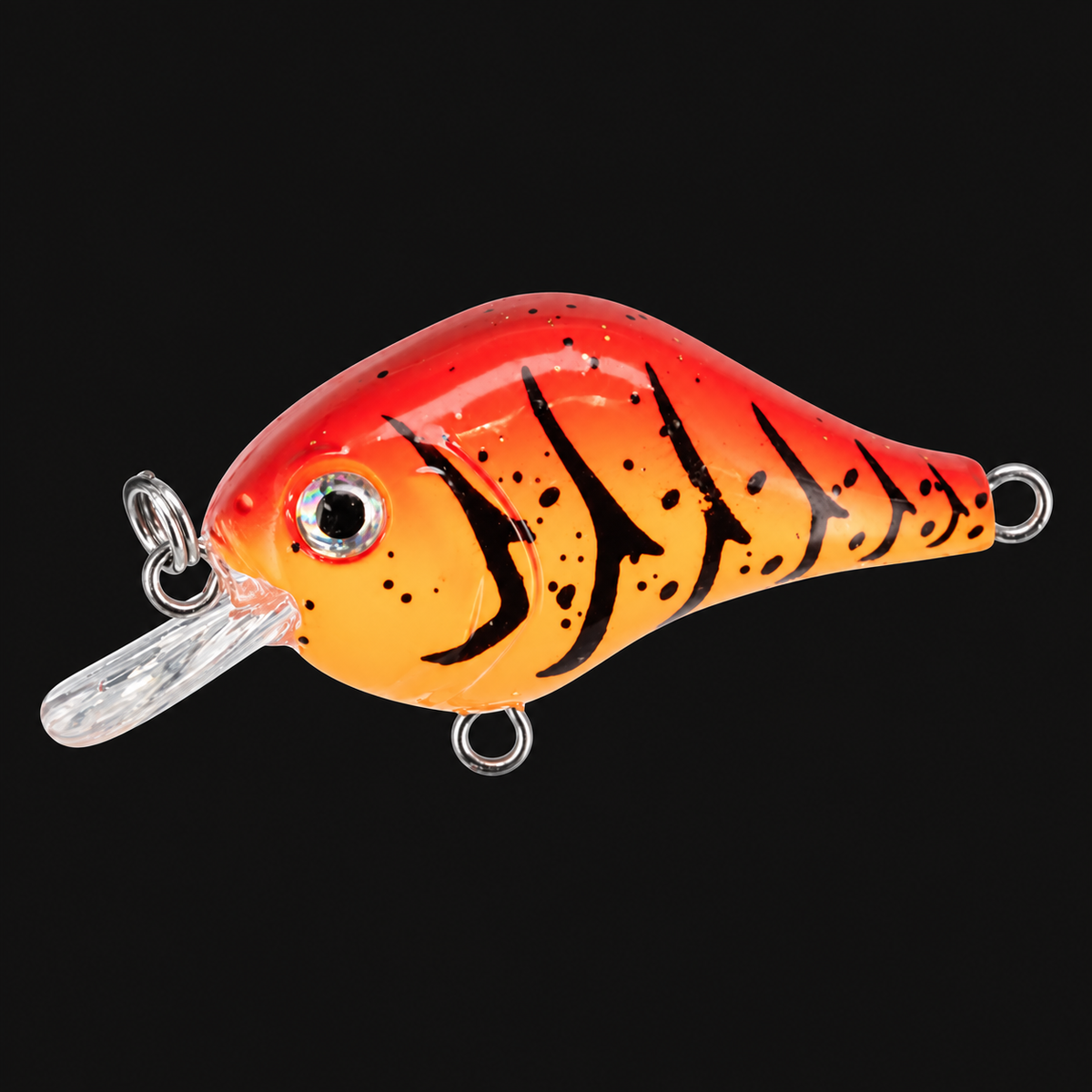 Bill Lewis Gnat fishing lure in Fire Craw