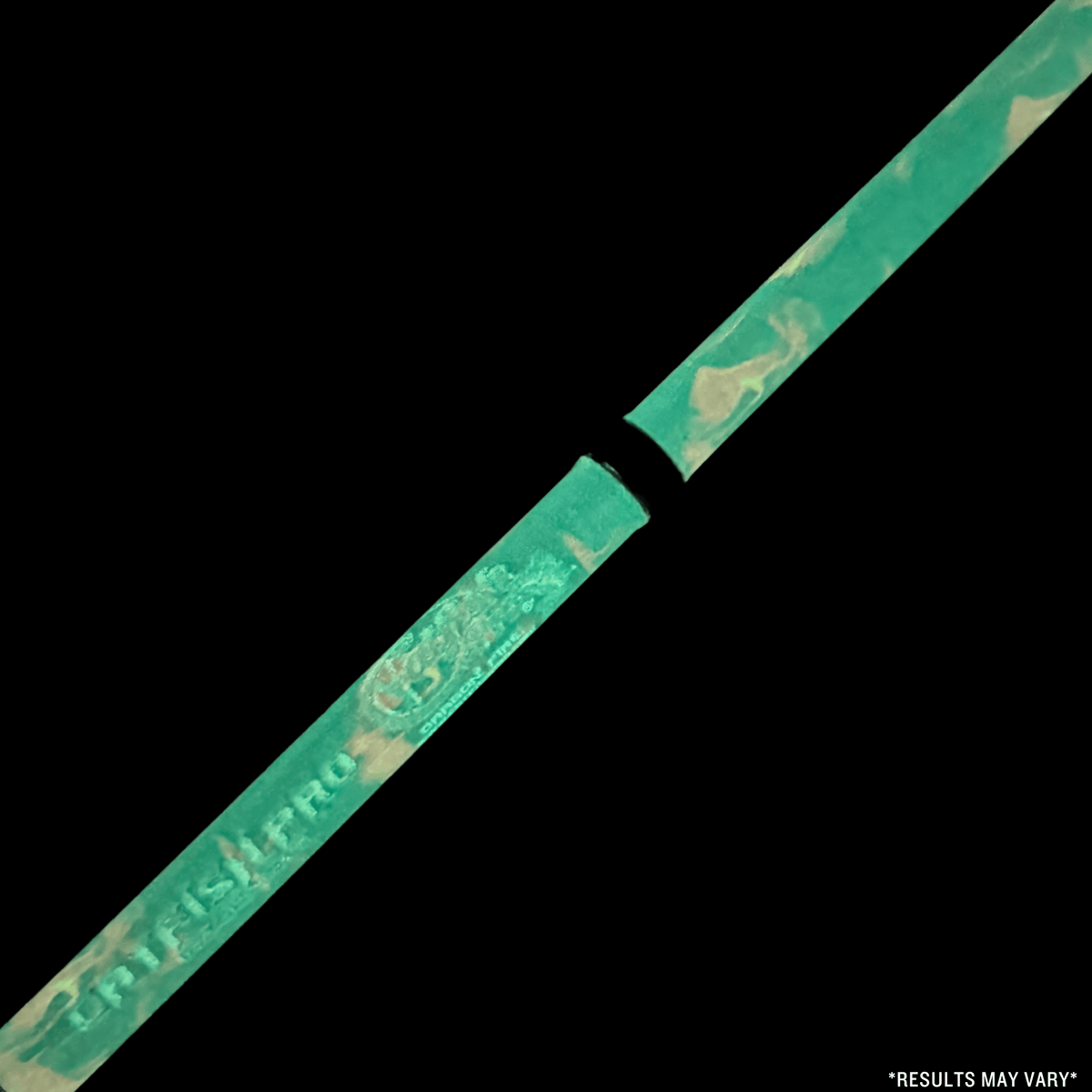 Catfish Pro Black Dragon Fire Spinning Glow Rod | 7'6"