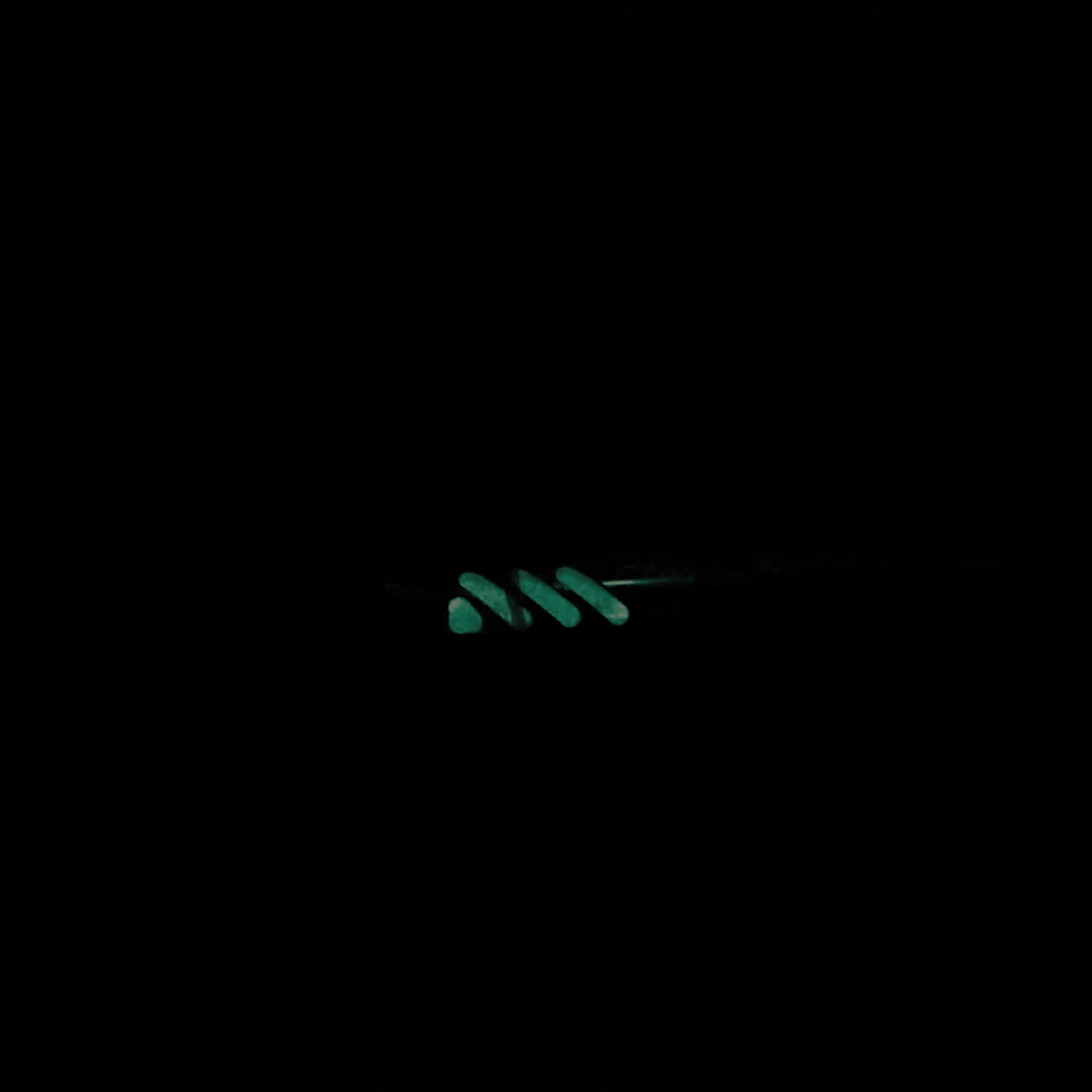 Catfish Pro Black Dragon Fire Spinning Glow Rod | 7'6"