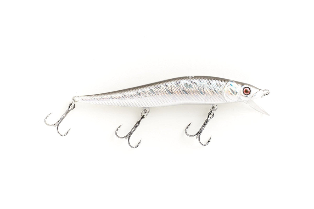 Bruiser Baits Banger 110 Jerkbait | 110mm | 1/2 oz | Irregular Darting Action | 3 Mustad Trebles | Tournament-Proven | 4 Colors