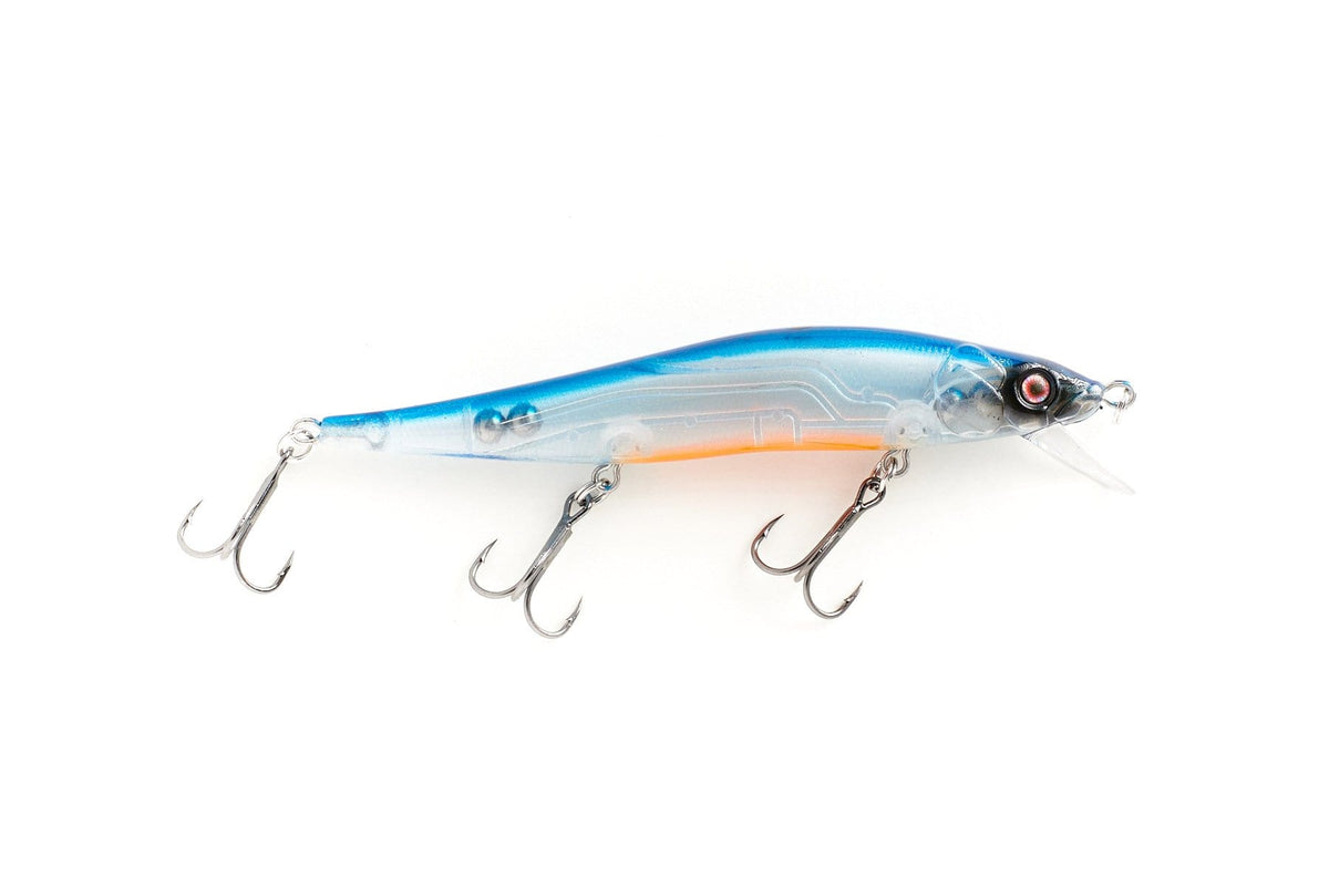 Bruiser Baits Banger 110 Jerkbait | 110mm | 1/2 oz | Irregular Darting Action | 3 Mustad Trebles | Tournament-Proven | 4 Colors
