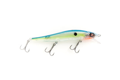 Bruiser Baits Banger 110 Jerkbait | 110mm | 1/2 oz | Irregular Darting Action | 3 Mustad Trebles | Tournament-Proven | 4 Colors