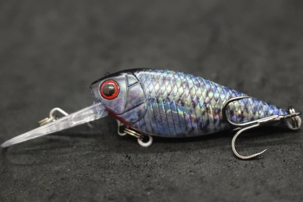 Crankbait Fishing Lure 8g 8cm 3 Meters Depth High End Hooks Wide Wobble with Deep Diving Carp Fishing HC549