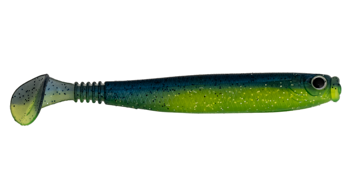G-Ratt Baits Thin Swim | Boot Tail Swimbait | 3" & 4" | 5-Pack | 9 Colors