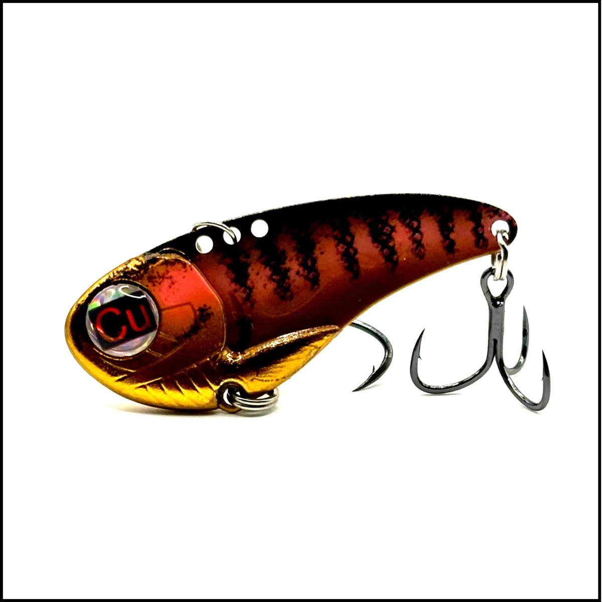 Copper Red Baits The Shank Blade Bait 1.9-Inch 3/8 oz