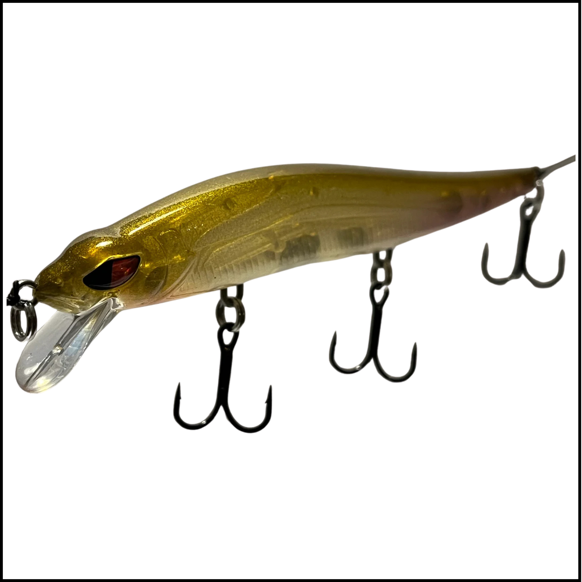 Copper Red Baits Jonah 1:17 Jerkbait 4-Inch 3/8 oz