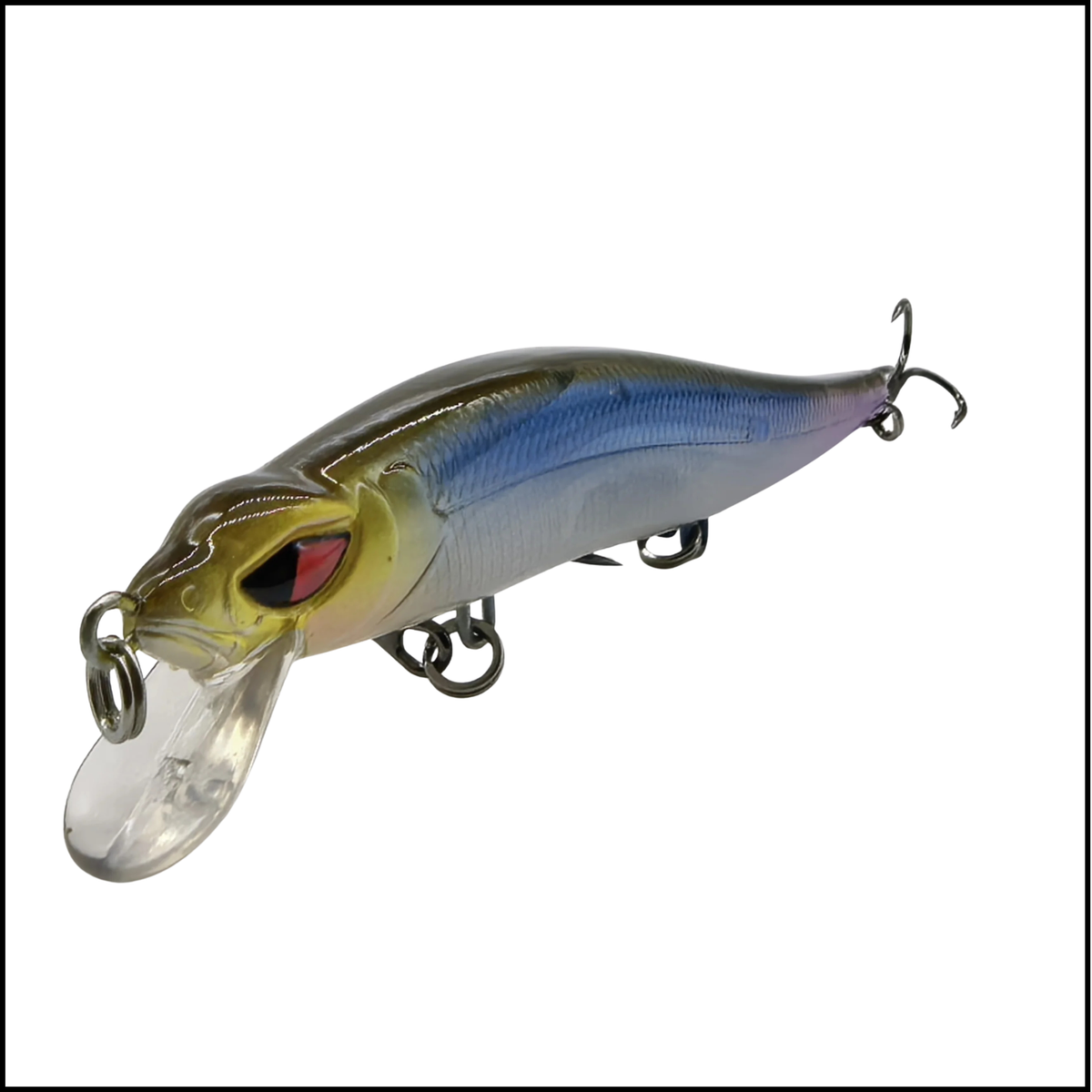 Copper Red Baits Jonah 1:17 Jerkbait 4-Inch 3/8 oz