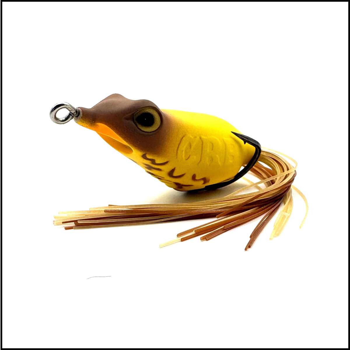 Copper Red Baits Wave Frog Hollow Body Topwater Lure