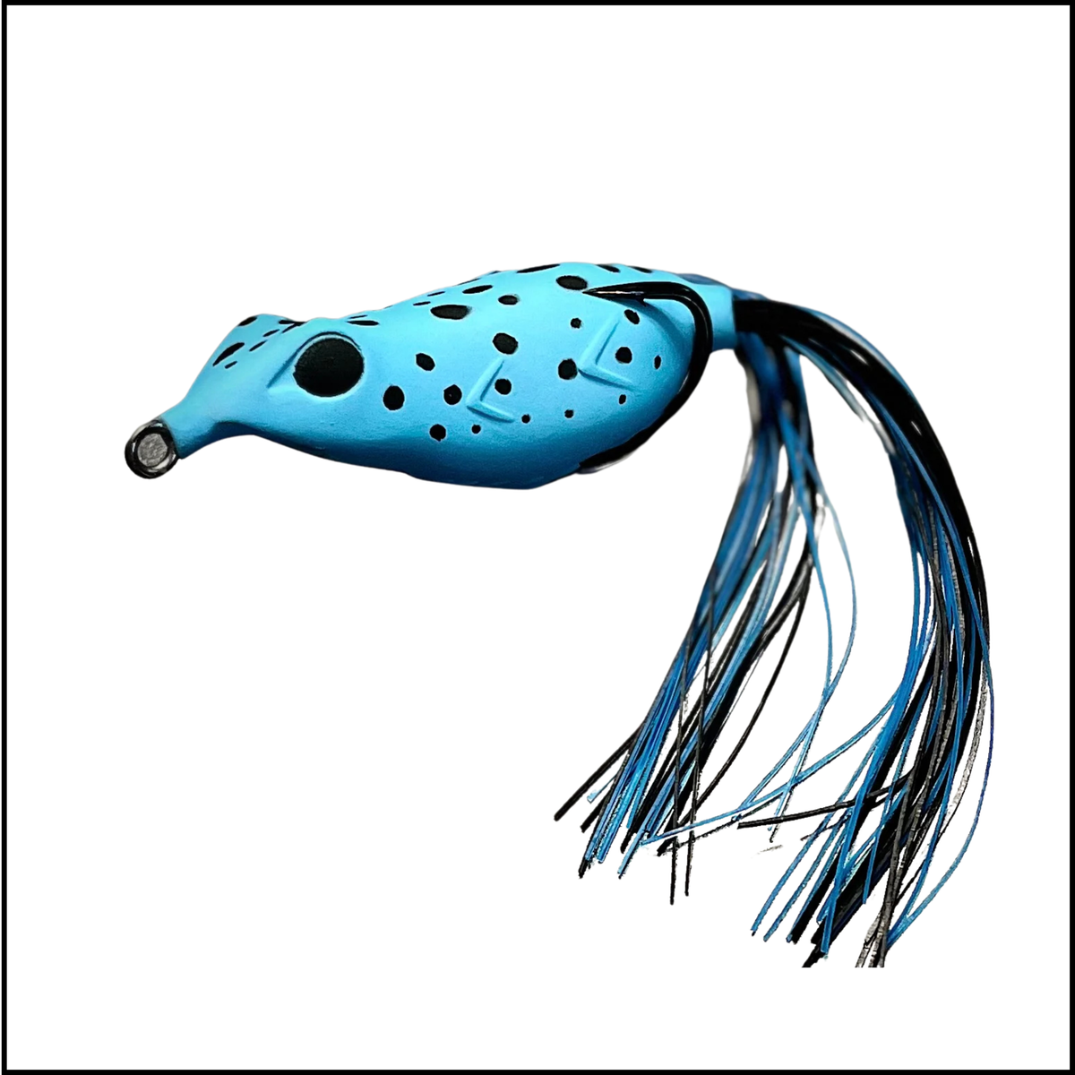 Copper Red Baits Wave Frog Hollow Body Topwater Lure