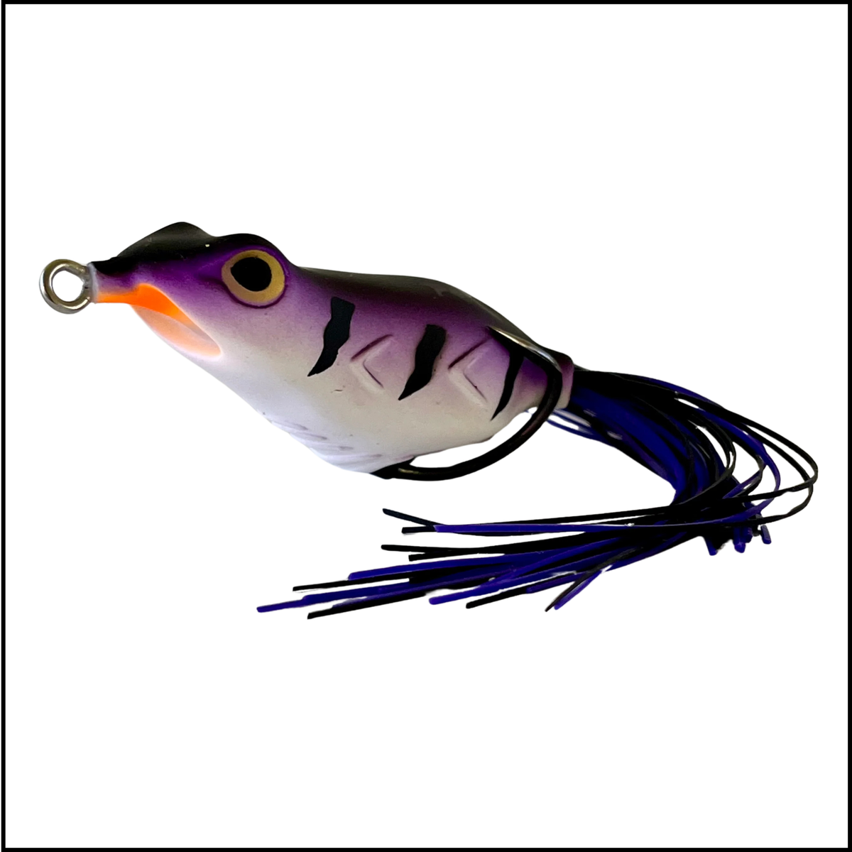 Copper Red Baits Wave Frog Hollow Body Topwater Lure
