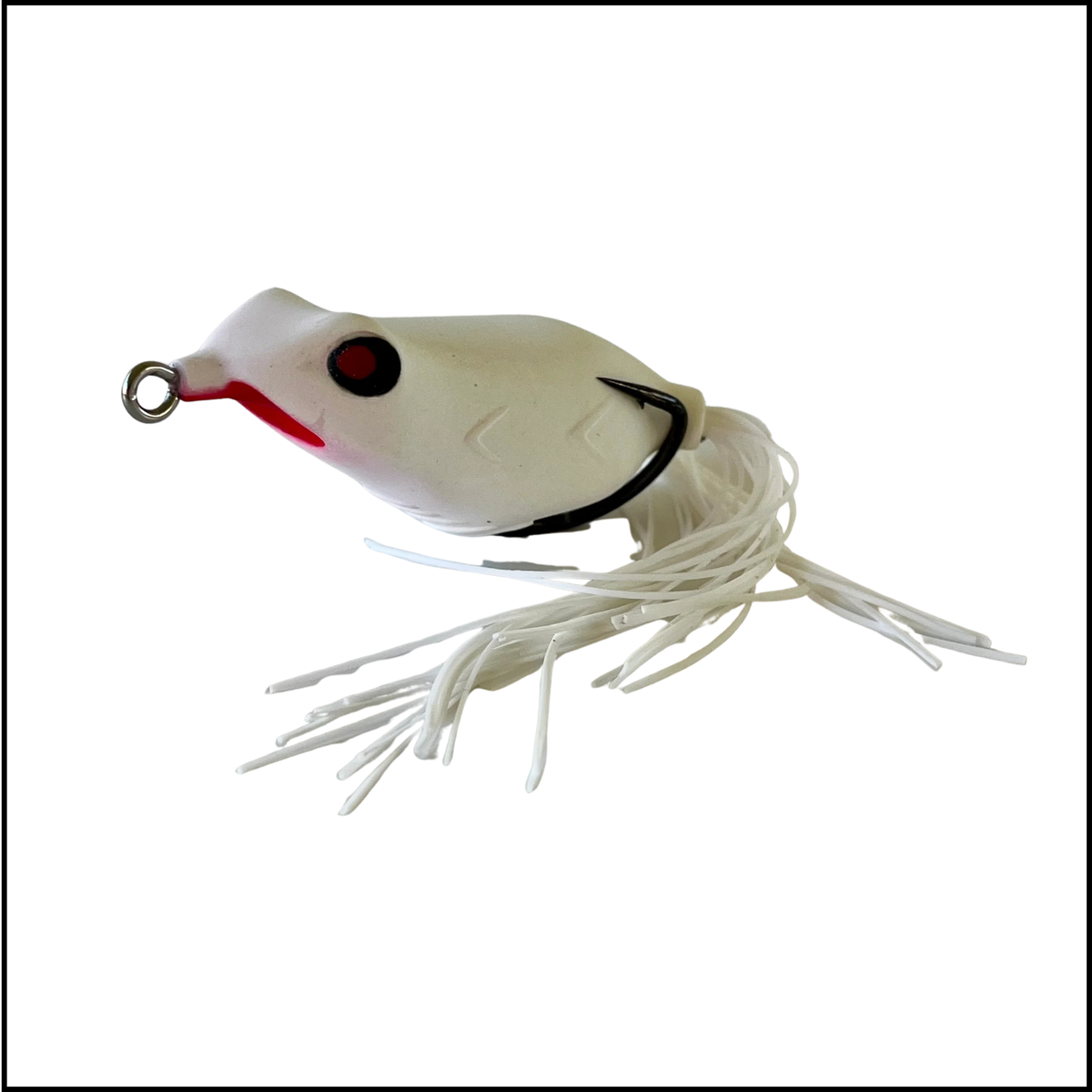 Copper Red Baits Wave Frog Hollow Body Topwater Lure