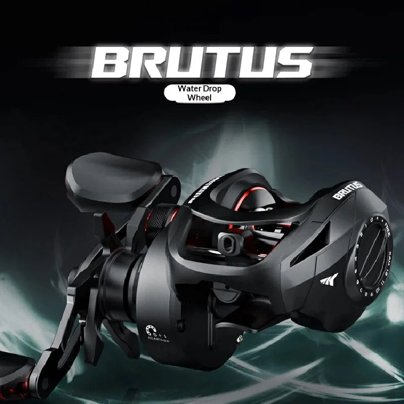 KastKing Brutus Baitcasting Fishing Reel Magnetic Brake System Anti Backlash Long Casting For Freshwater Saltwater Outdoor