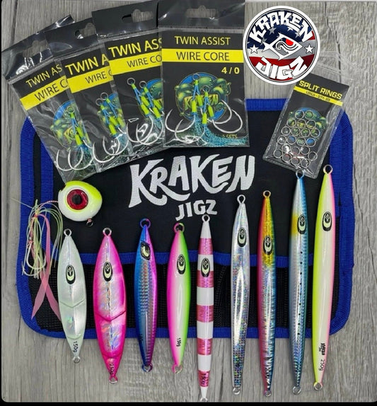 Kraken Jigz Dominator Pro Series Slow Pitch Jig Pack