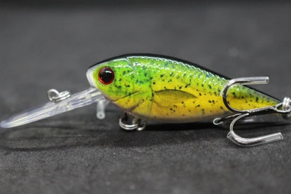 Crankbait Fishing Lure 8g 8cm 3 Meters Depth High End Hooks Wide Wobble with Deep Diving Carp Fishing HC549