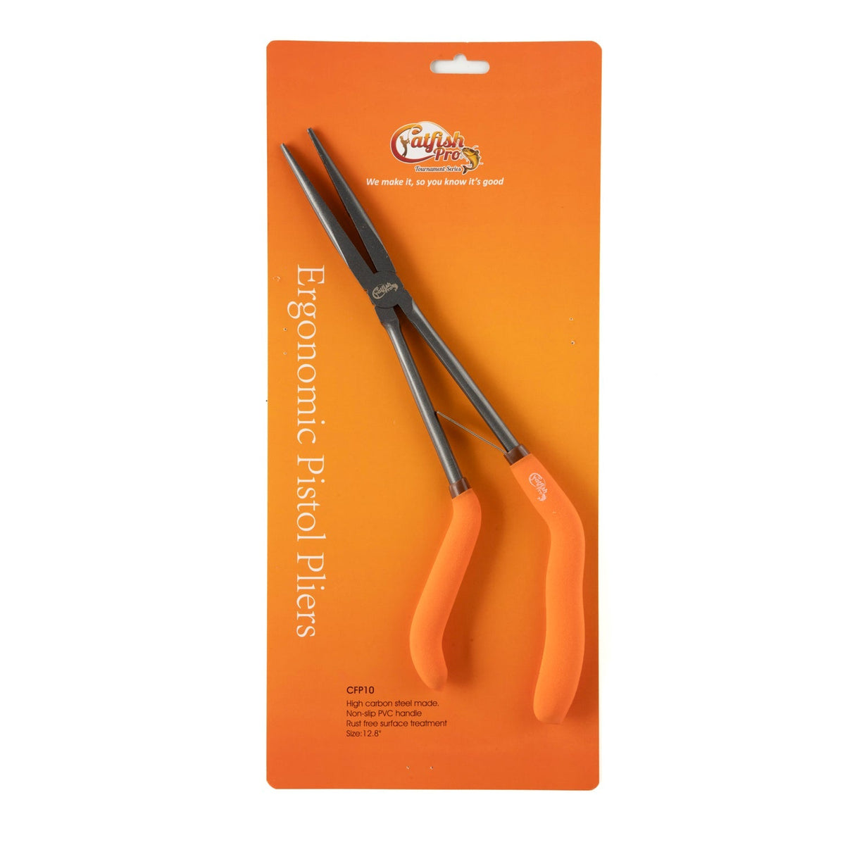 Catfish Pro Ergonomic Pistol Pliers | 12.8-Inch