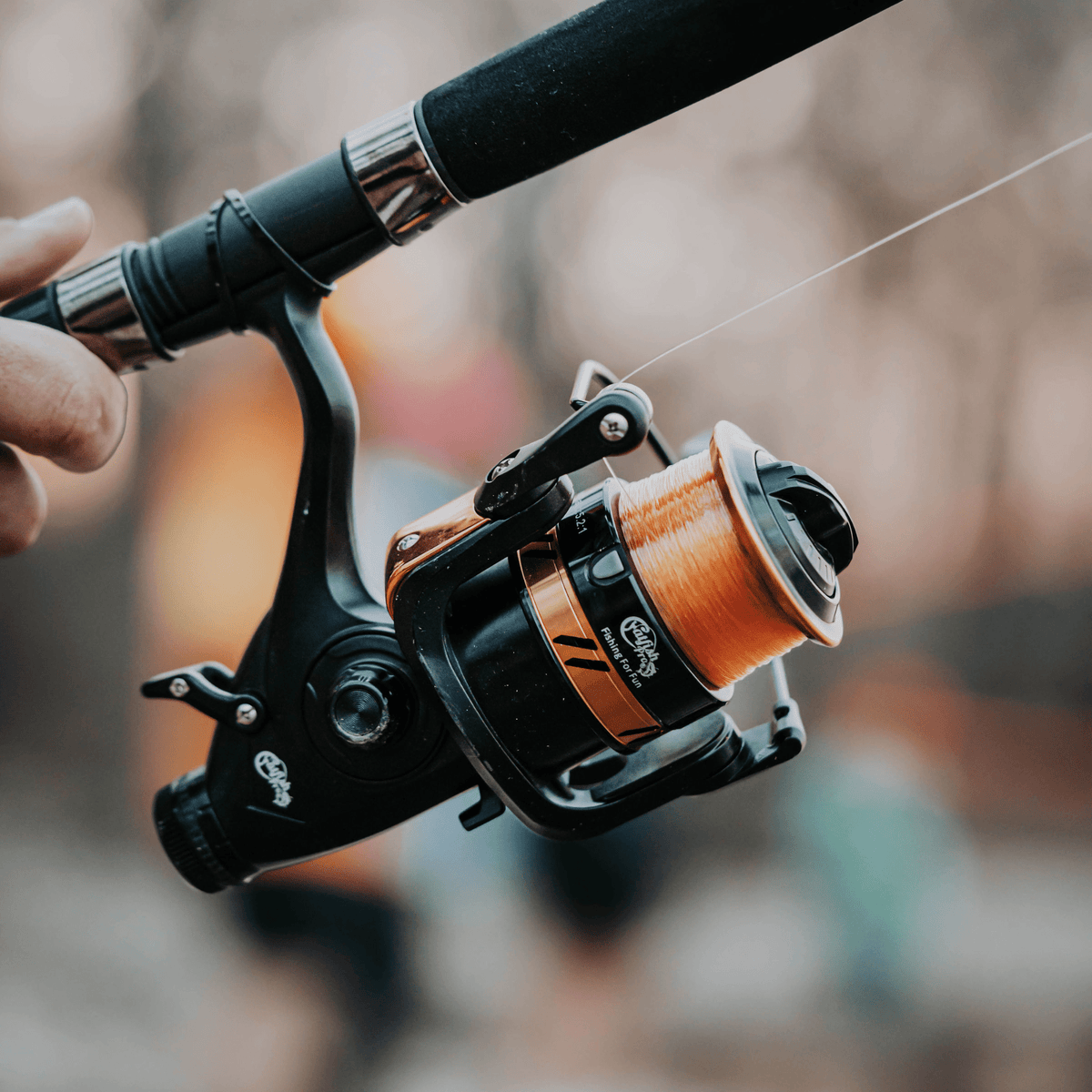 Catfish Pro Fishing For Fun Spinning Reel | 20 lb Mono