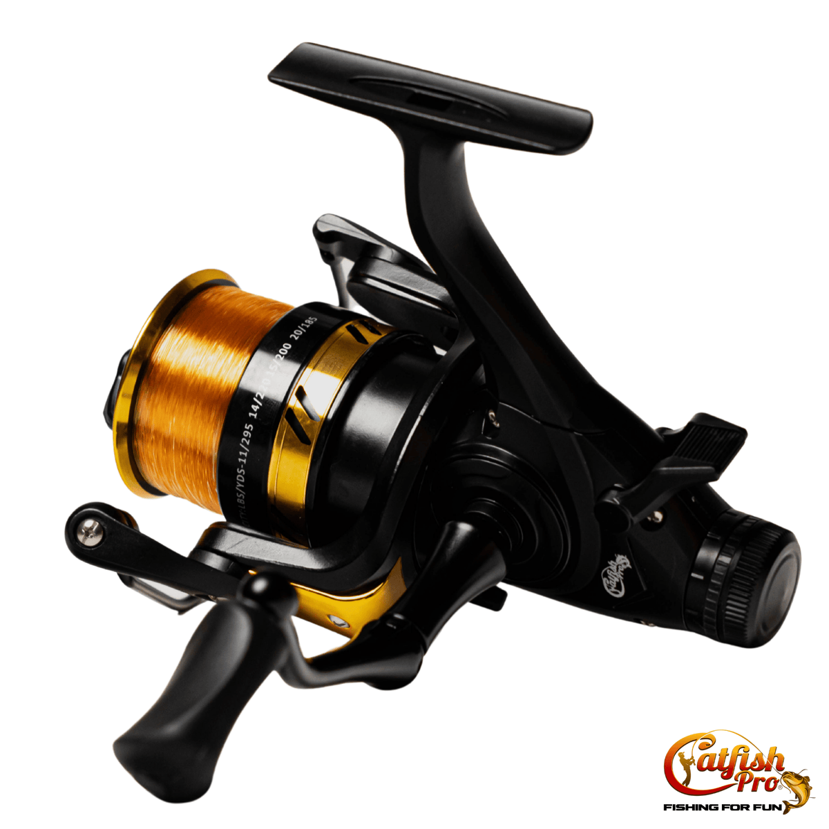 Catfish Pro Fishing For Fun Spinning Reel | 20 lb Mono