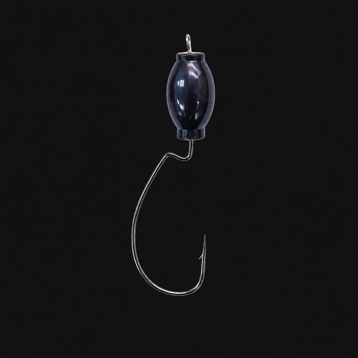 Floatzilla Zilla Head with 3/0 hook Black