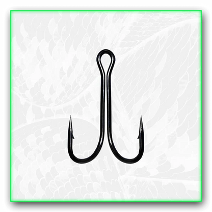 Royal Hooks ROYAL Frog Hooks | Double-Prong | Down-Facing Points | Triple-Coated | Twice Chemically Sharpened | Soft Plastic Frogs & Urchin Baits | 2/0 & 3/0