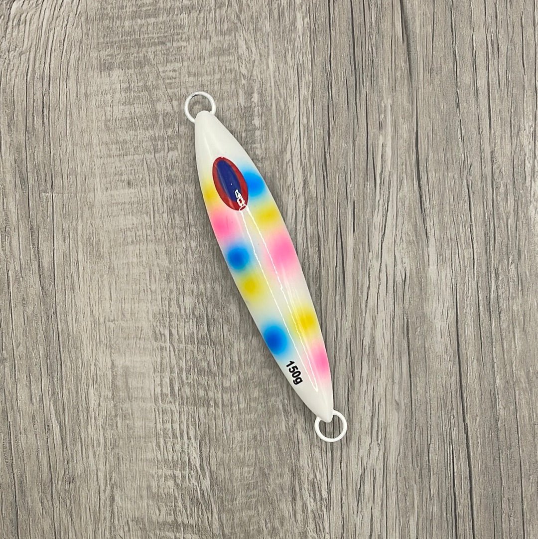 Kraken Jigz Rip Curl Confetti UV Slow Pitch Jig | 150g