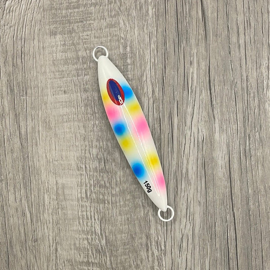 Kraken Jigz Rip Curl Confetti UV Slow Pitch Jig | 150g