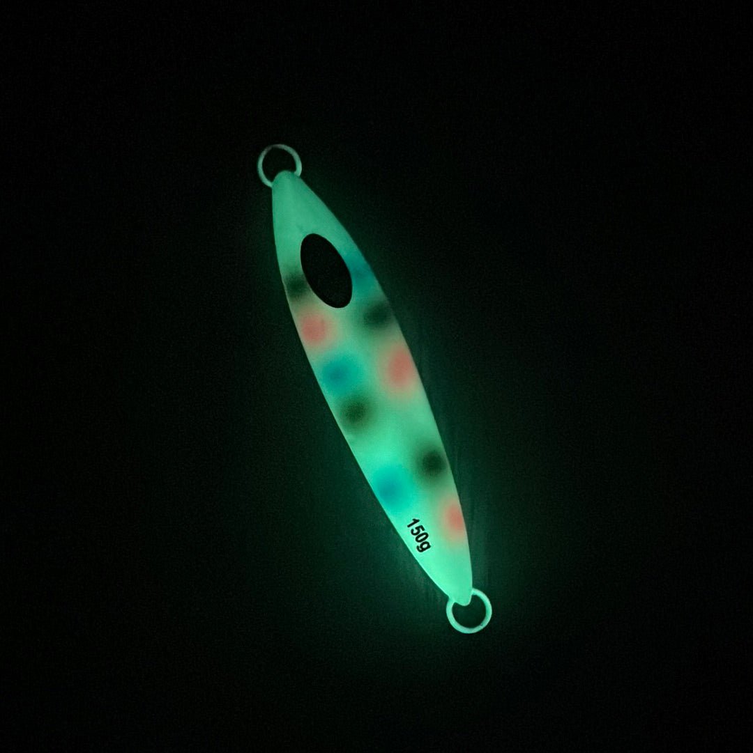 Kraken Jigz Rip Curl Confetti UV Slow Pitch Jig | 150g