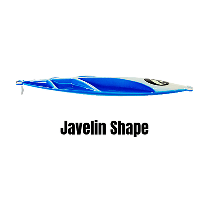 Submission Fishing Co. Javelin Slow Pitch Jig | Ribbed Armor Profile | Glow | 100g & 200g | 2 Colors | Mid-Depth Offshore