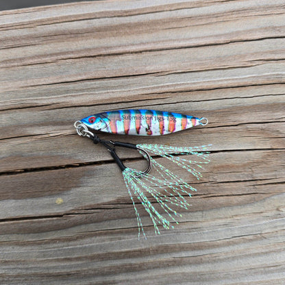 Submission Fishing Co. Micro Sumo & Mercenary 4-Pack | Slow Pitch Jig | 10g & 15g | Two Profiles | Save 10%