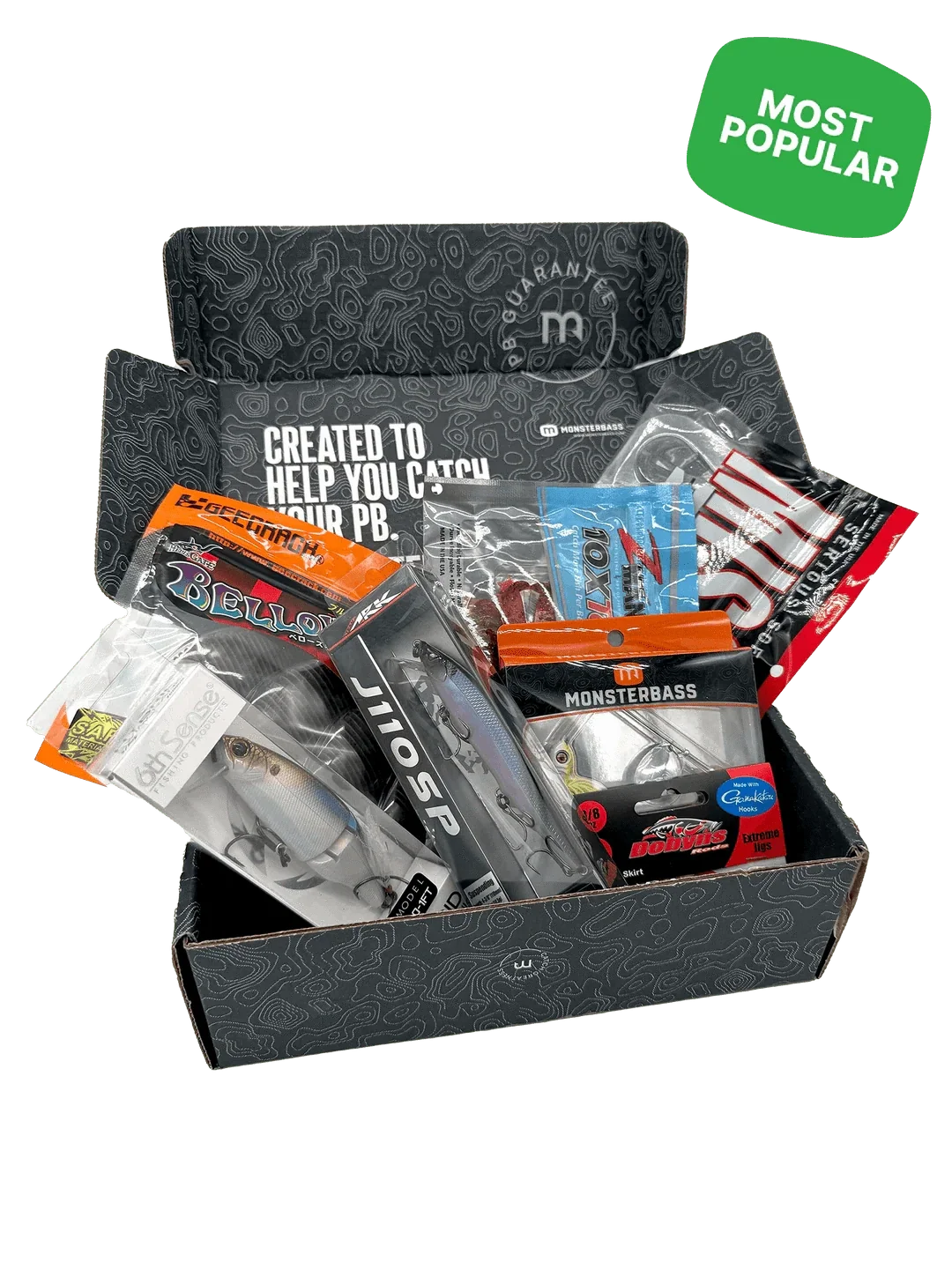 MONSTERBASS Platinum Spring Fishing Kit | Pre-Spawn to Post-Spawn | Thunderhawk, SPRO, XZONE, Z-Man & More | Curated Tackle Bundle
