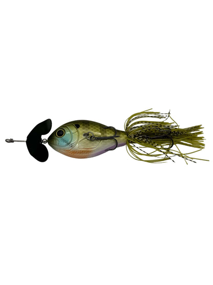 GRASSBURNER | Inline Buzz Bait | Dual BKK Trebles | Sideways Action | 7 Colors | Topwater Bass | MONSTERBASS