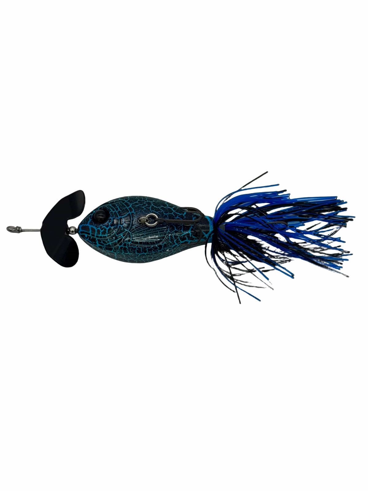 GRASSBURNER | Inline Buzz Bait | Dual BKK Trebles | Sideways Action | 7 Colors | Topwater Bass | MONSTERBASS