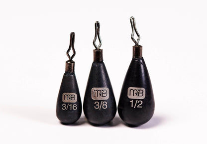 MONSTERBASS Tungsten Drop Shot Weights | 97% Pure | Insert-Free | Factory-Direct | Casting & Wedge | 1/8–1/2 oz