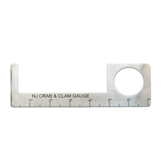 No1 Crab & Clam Gauge, NJ Regs