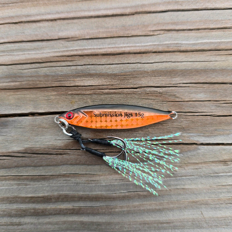 Submission Fishing Co. Micro Sumo & Mercenary 4-Pack | Slow Pitch Jig | 10g & 15g | Two Profiles | Save 10%