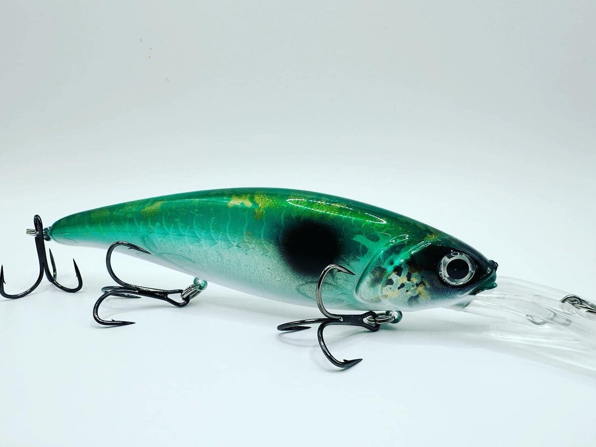 Vertical Jigs and Lures Havoc HD-30 6" Prismatic Shad