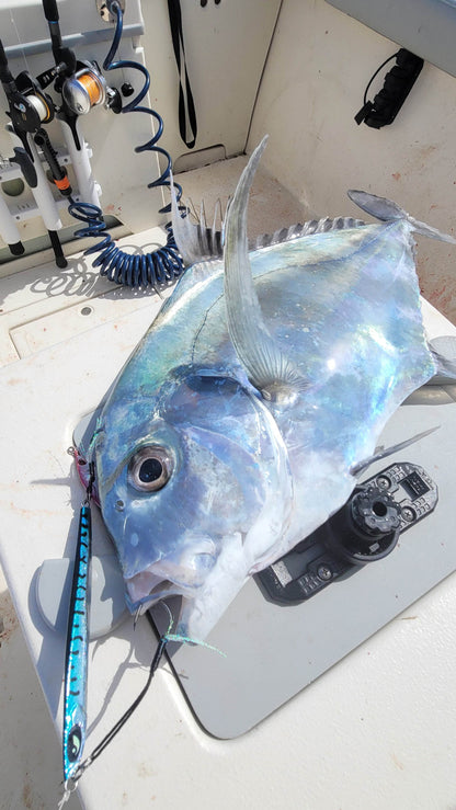 Submission Fishing Co. Ogre Slow Pitch Jig | Knife-Style | Through-Wire | Fast Descent & Flutter Fall | 80g, 200g & 300g