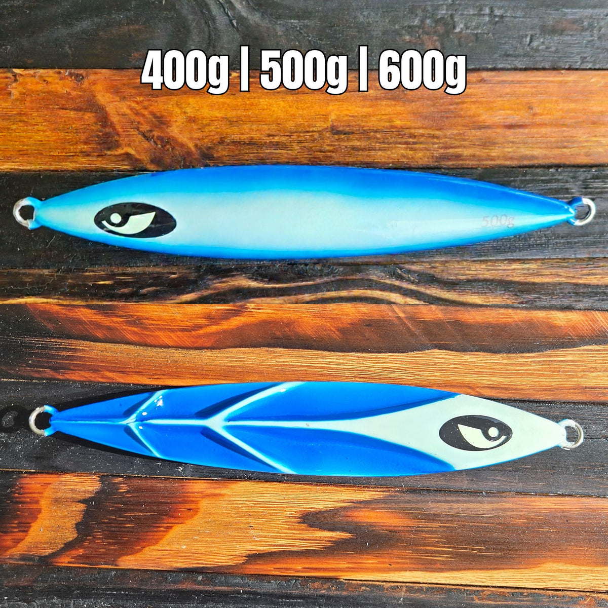 Submission Fishing Co. Samurai Slow Pitch Jig | Ribbed Armor Profile | 400g, 500g & 600g | 4 Colors | Deep Offshore