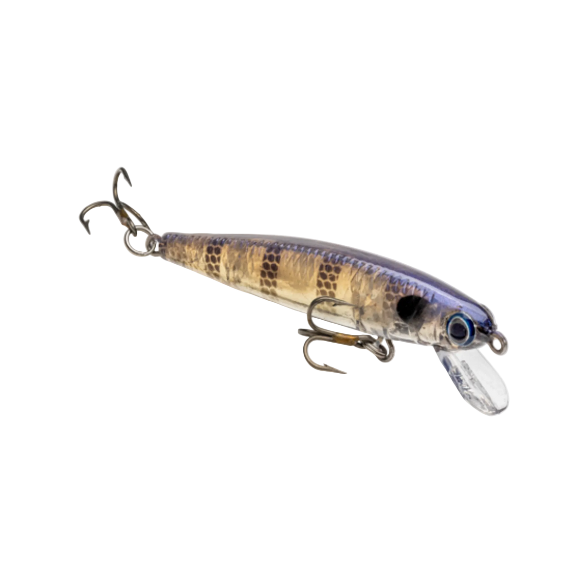 Fishing lure with a white background