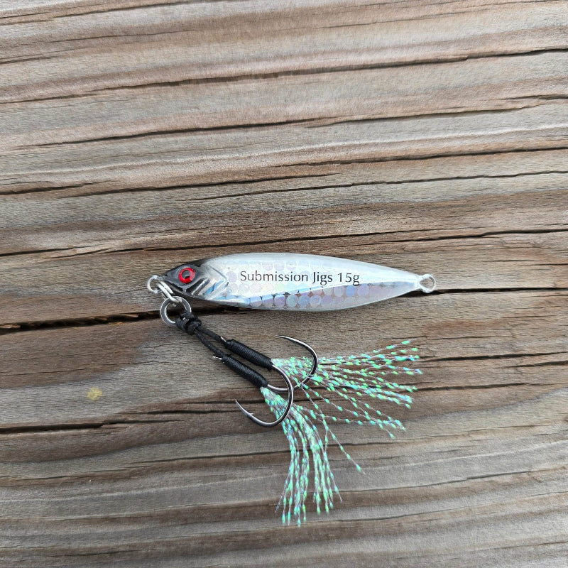 Submission Fishing Co. Micro Sumo & Mercenary 4-Pack | Slow Pitch Jig | 10g & 15g | Two Profiles | Save 10%