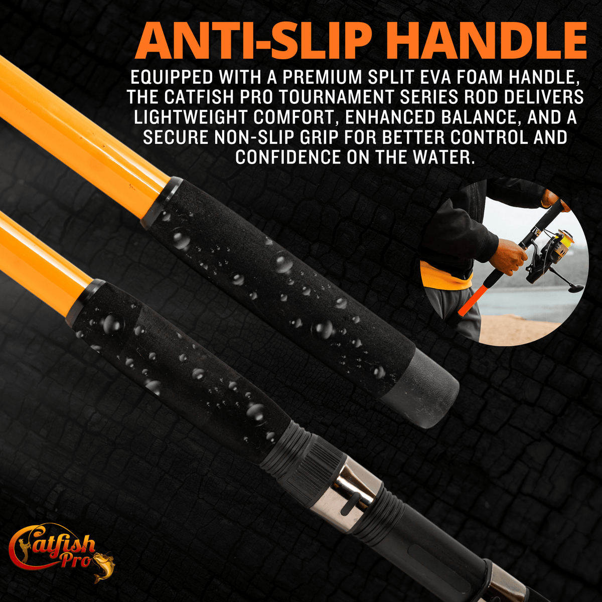 Catfish Pro Tournament Series Spinning Rod