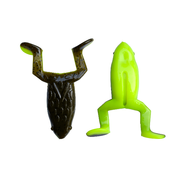 MONSTERBASS Best Toad Ever | Soft Plastic Toad | Topwater Bass | Grass, Mats & Lily Pads | 6 Colors