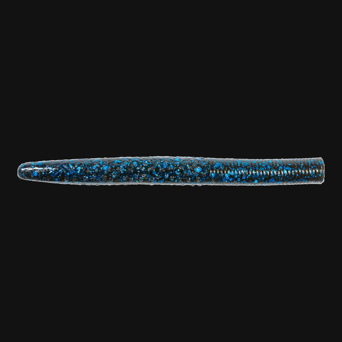 Z-Man Big TRD 4-inch Ned rig worm in Black/Blue Flake