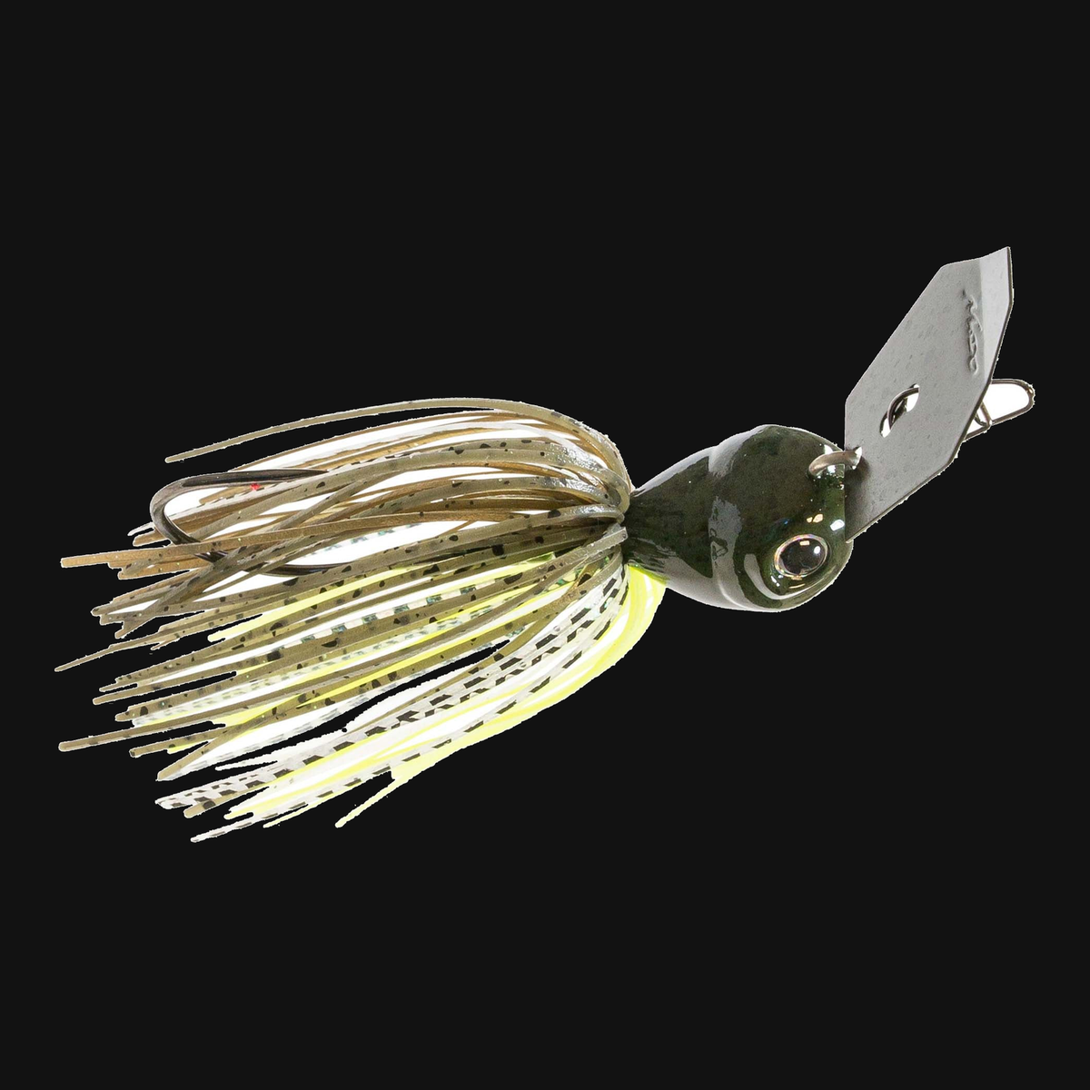 Z-Man ChatterBait JackHammer 1.25-ounce bladed jig in Bhite Delight