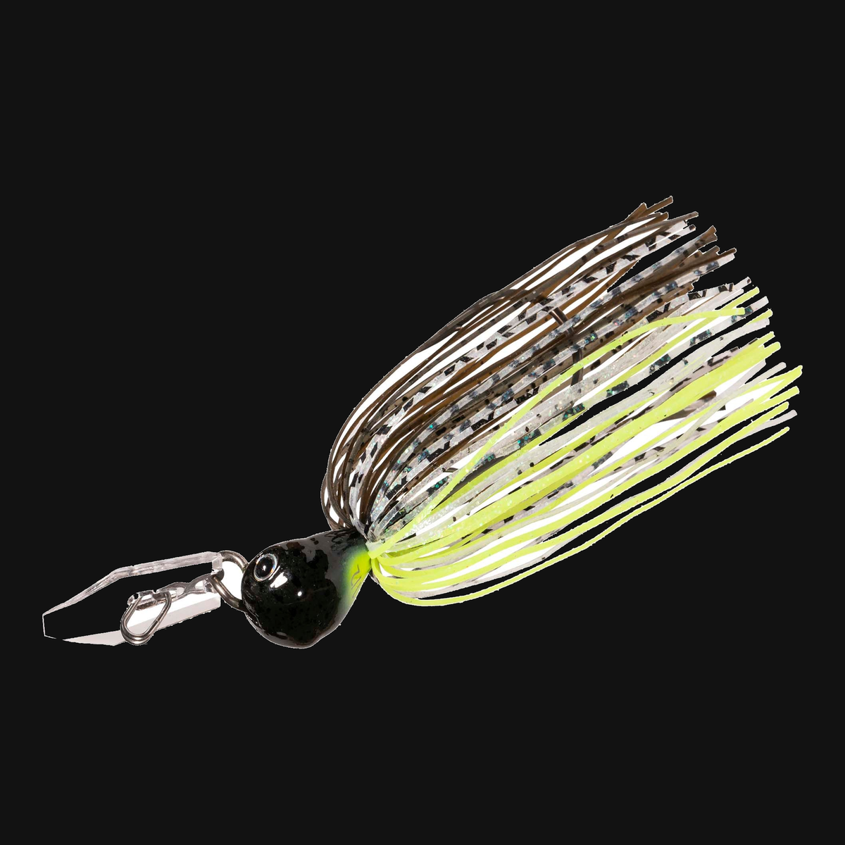 Z-Man ChatterBait JackHammer StealthBlade 3/8-ounce bladed jig in Bhite Delight
