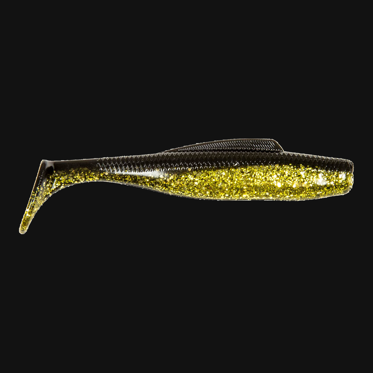 Z-Man DieZel MinnowZ in Gold Rush, paddle tail swimbait
