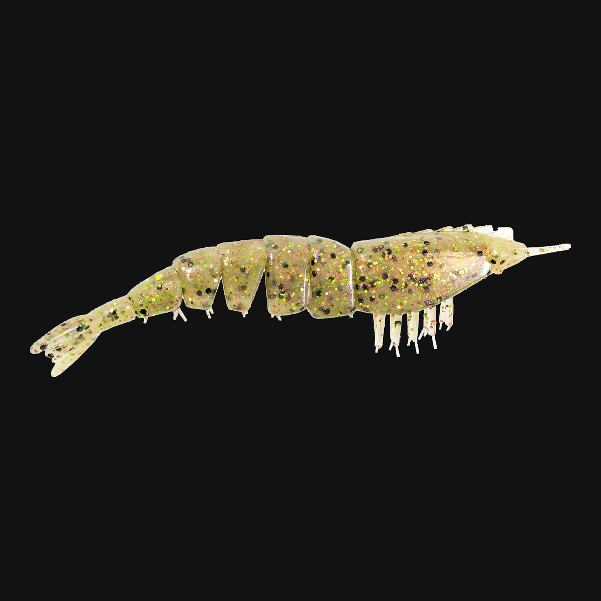 Z-Man TRD EZ ShrimpZ Unrigged 3.5-inch shrimp bait in Greasy Prawn