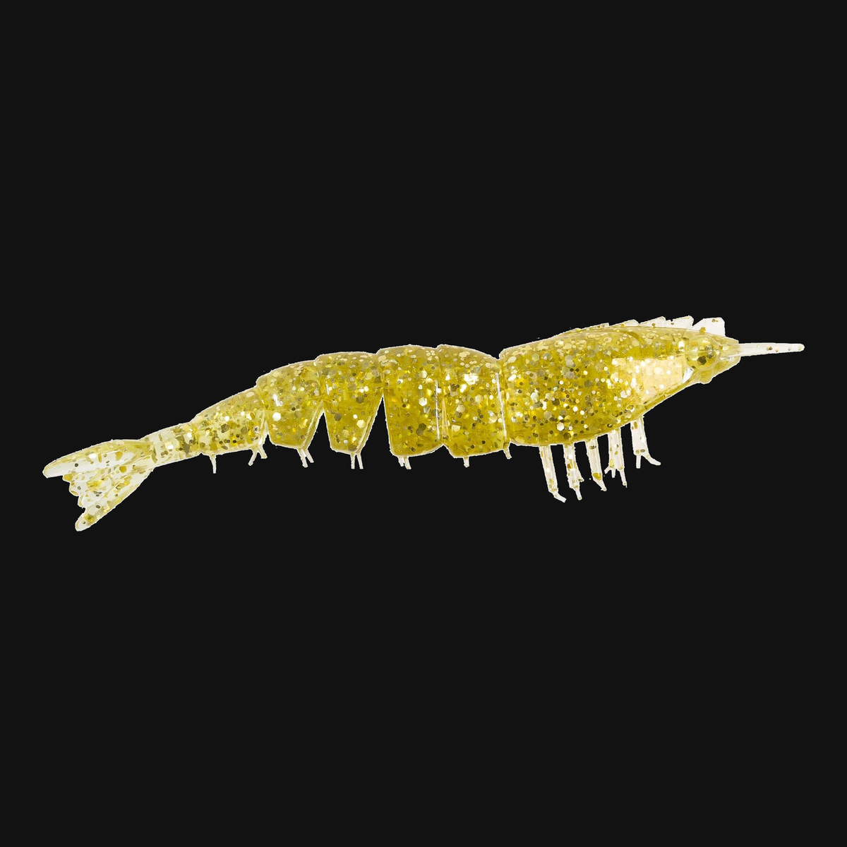 Z-Man EZ ShrimpZ Unrigged 3.5-inch shrimp bait in Gold Flake