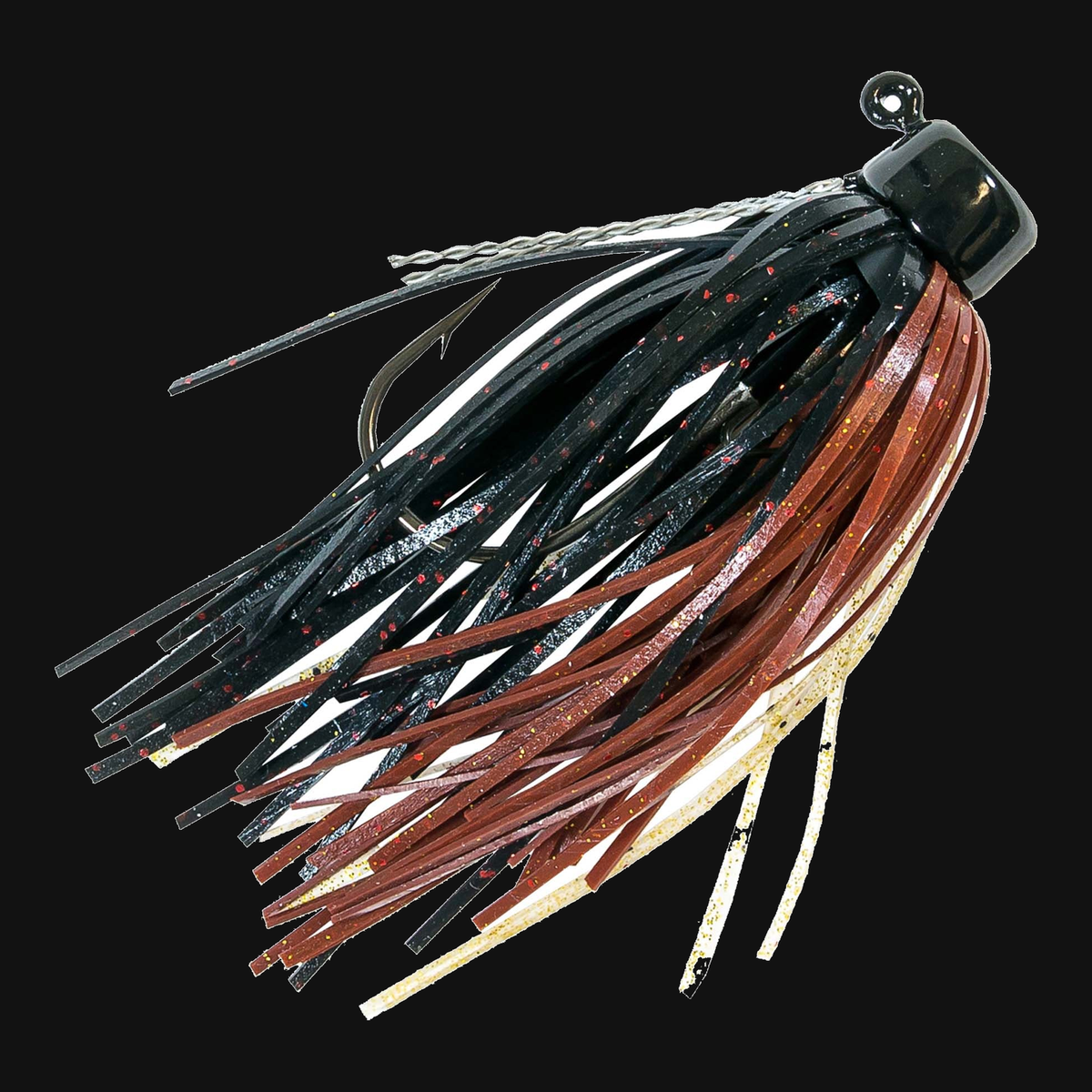 Z-Man ShroomZ™ Micro Finesse Jig, 1/8 oz (2-pack) / Moccasin Craw