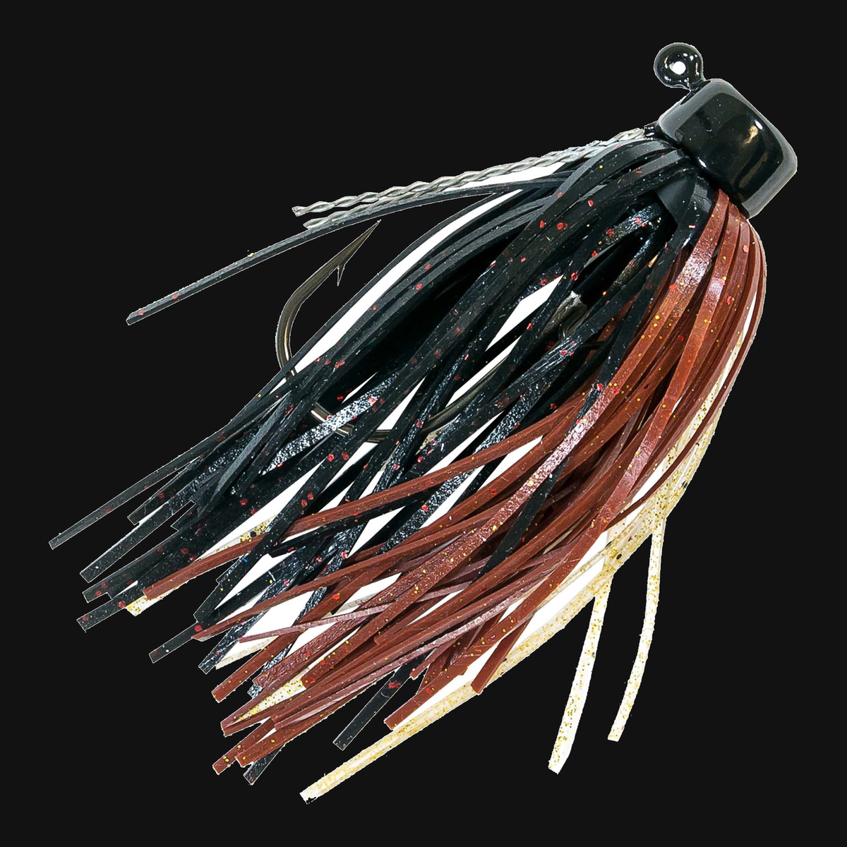 Z-Man ShroomZ™ Micro Finesse Jig, 3/16 oz (2-pack) / Moccasin Craw